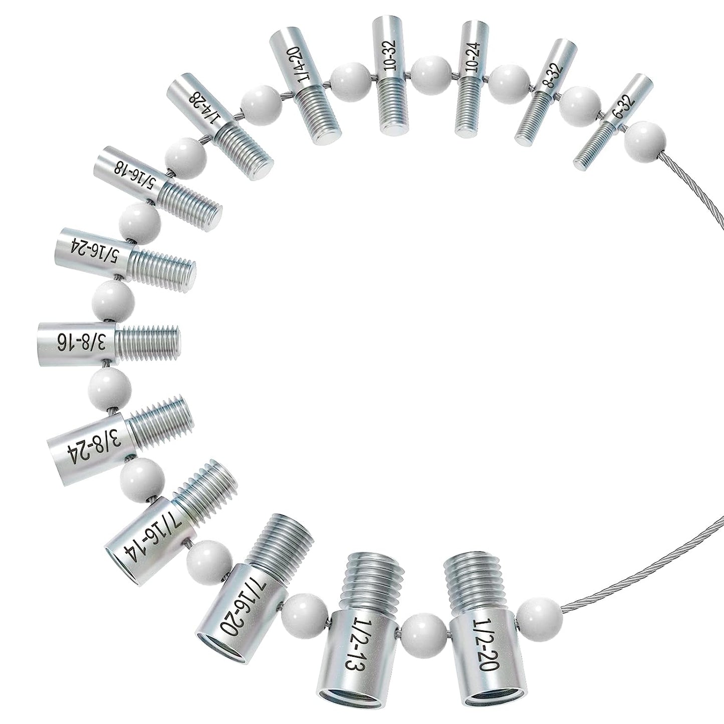 AspireArtisans Thread Checker: Precision Metric & Inch Gauges | Quick Size Verification