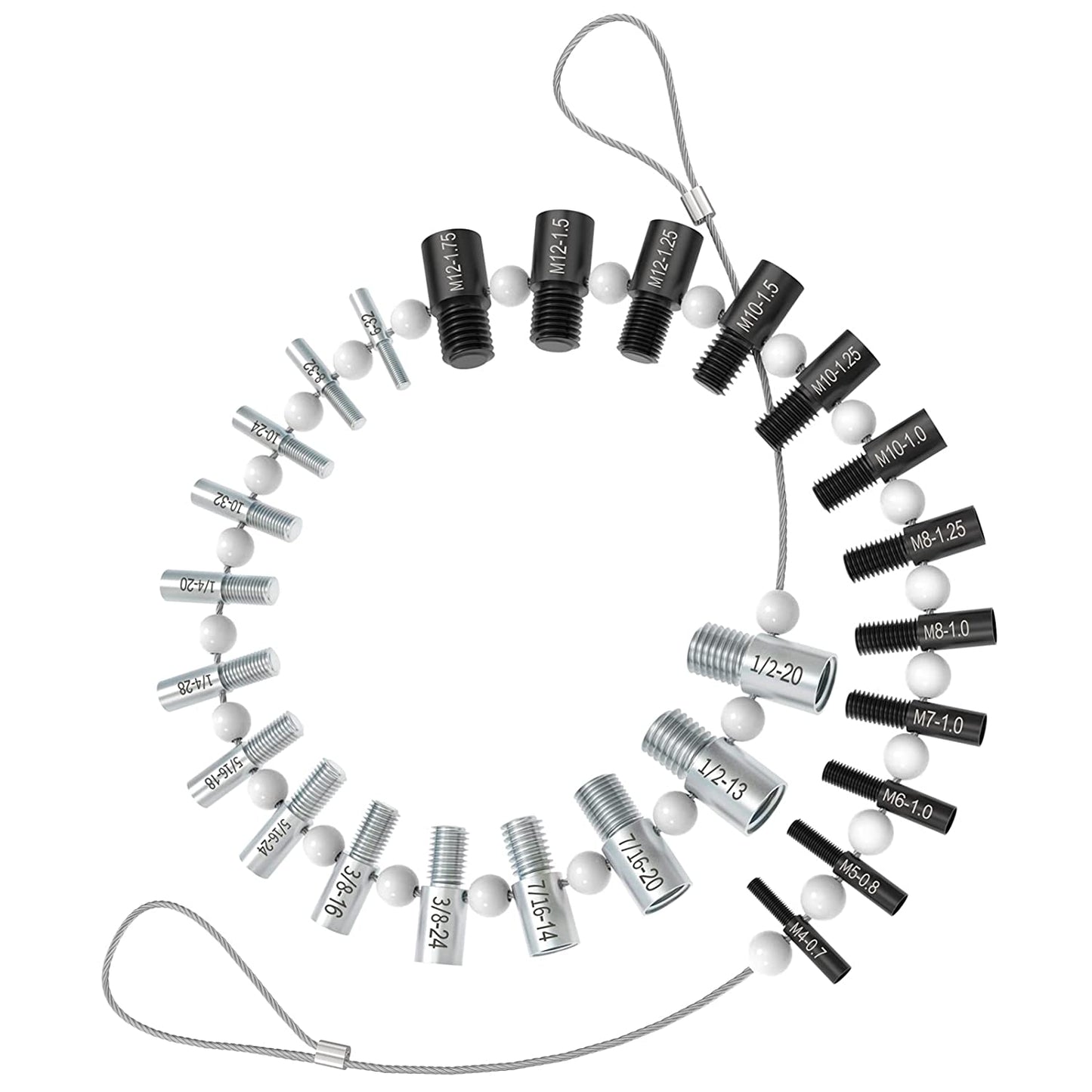 AspireArtisans Thread Checker: Precision Metric & Inch Gauges | Quick Size Verification